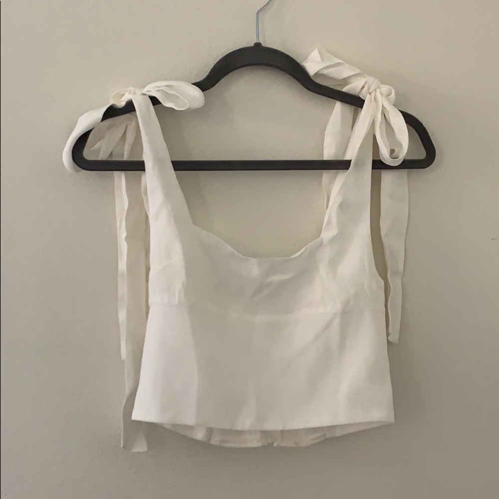 Andjela Loren Top, Ecru